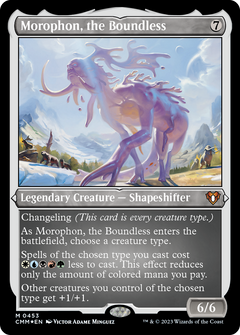 Morophon, the Boundless (453) [Commander Masters] etched - Deck Out Gaming
