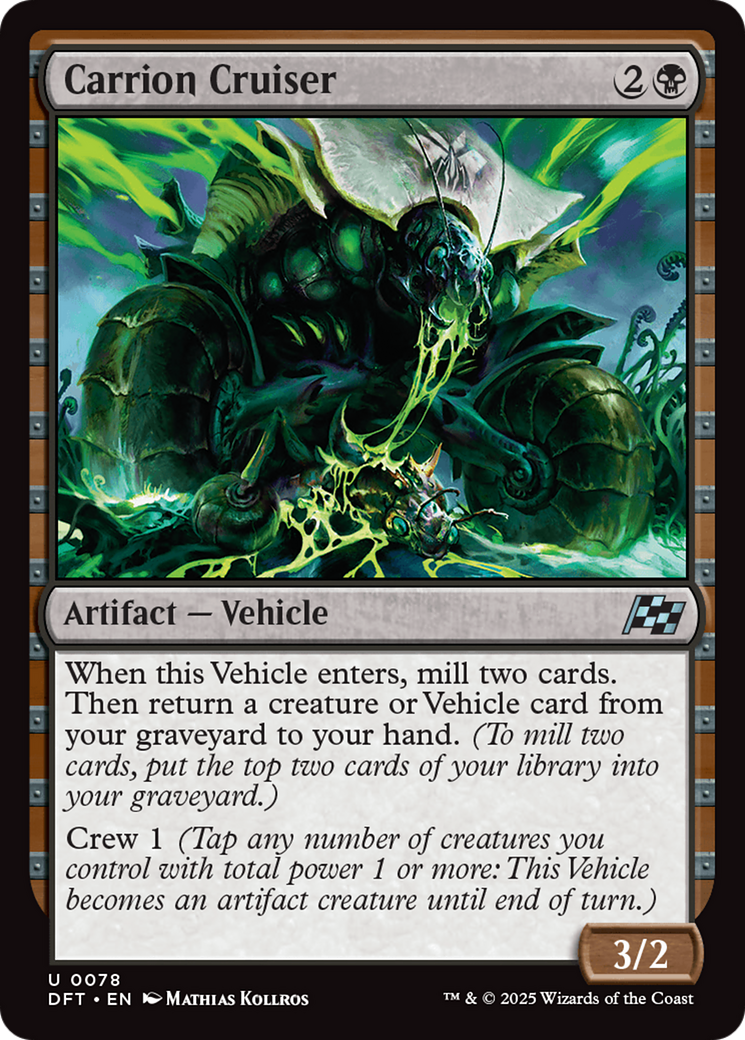 Carrion Cruiser (78) [Aetherdrift] foil - Deck Out Gaming