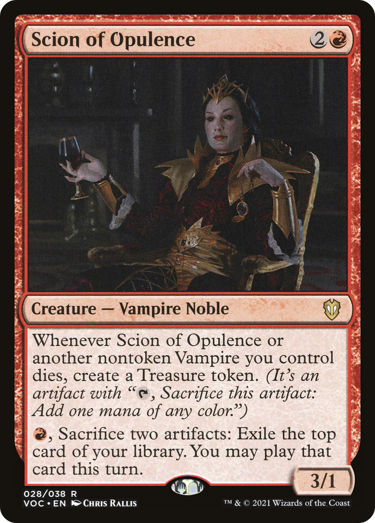 Scion of Opulence (28) [Commander: Innistrad: Crimson Vow] - Deck Out Gaming