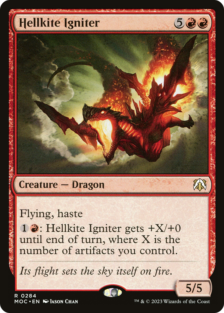 Hellkite Igniter (284) [March of the Machine Commander] - Deck Out Gaming