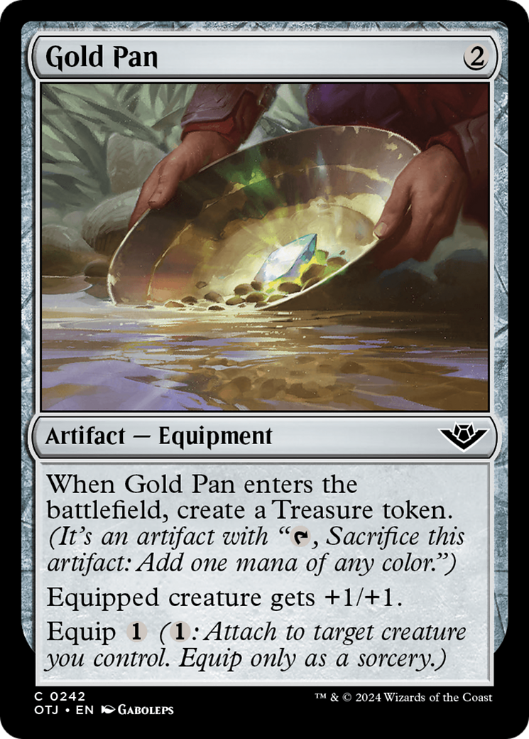 Gold Pan (242) [Outlaws of Thunder Junction] - Deck Out Gaming