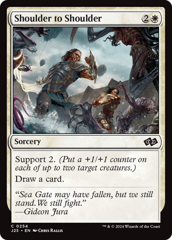 Shoulder to Shoulder (254) [Foundations Jumpstart] - Deck Out Gaming