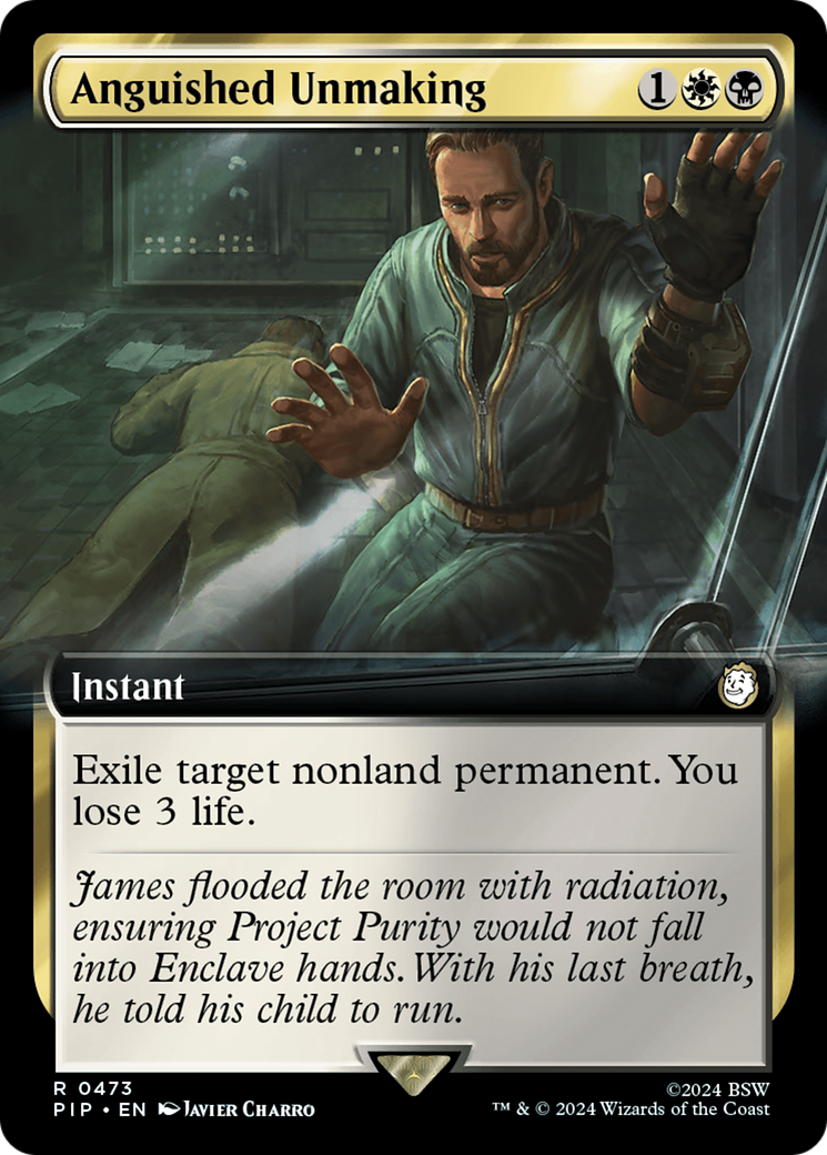Anguished Unmaking (Extended Art) (473) [Fallout] - Deck Out Gaming