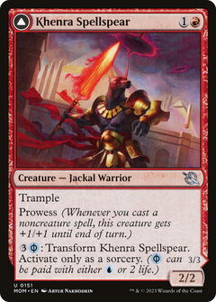Khenra Spellspear (151) [March of the Machine] foil - Deck Out Gaming