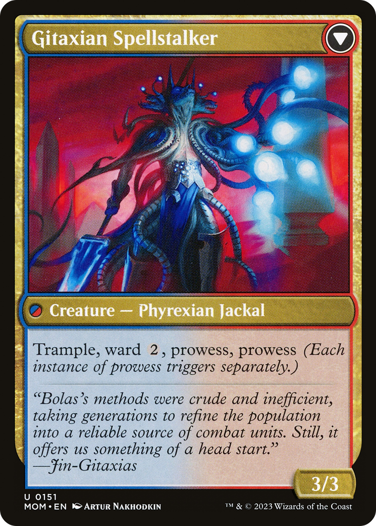 Khenra Spellspear (151) [March of the Machine] foil - Deck Out Gaming