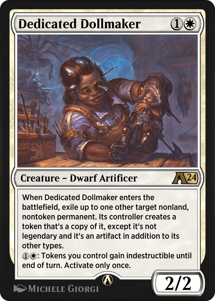 Dedicated Dollmaker (2) [Alchemy: Wilds of Eldraine] - Deck Out Gaming