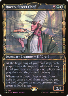 Rocco, Street Chef (Halo Foil) (223) [March of the Machine: The Aftermath] foil - Deck Out Gaming