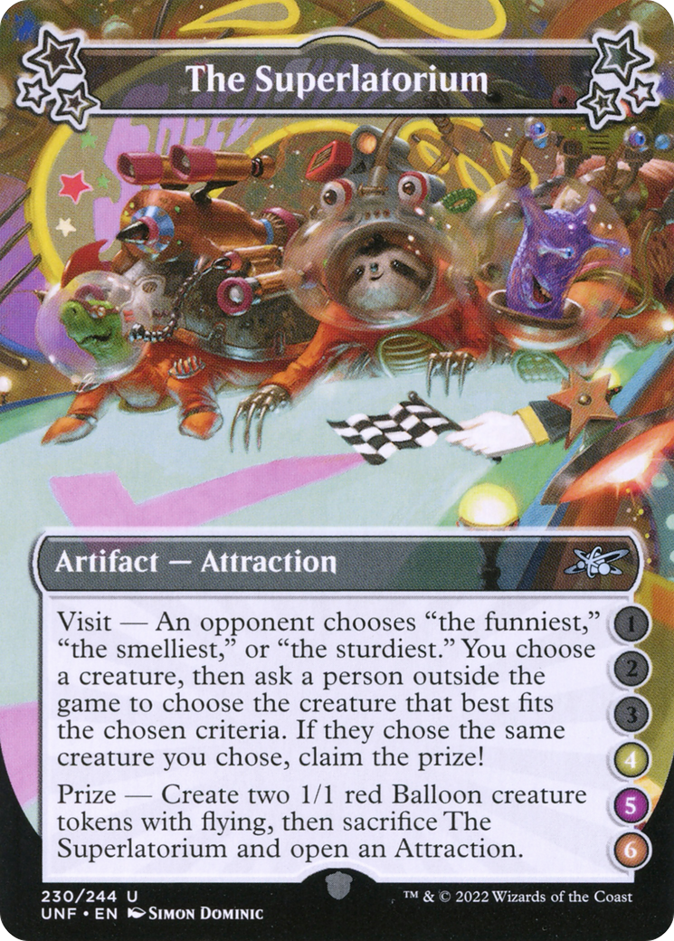 The Superlatorium (4-5-6) (230) [Unfinity] - Deck Out Gaming