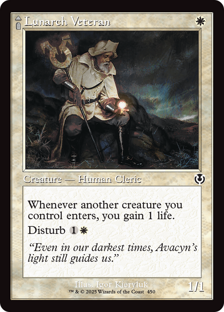 Lunarch Veteran (Retro Frame) (450) [Innistrad Remastered] - Deck Out Gaming