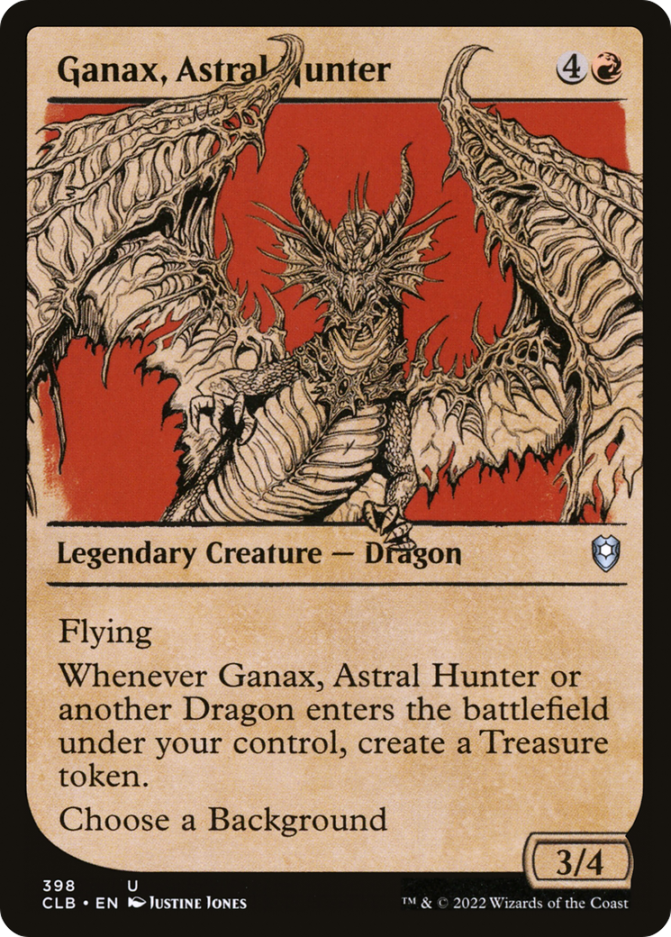 Ganax, Astral Hunter (Showcase) (398) [Commander Legends: Battle for Baldur's Gate] foil - Deck Out Gaming