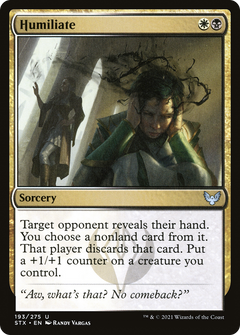 Humiliate (193) [Strixhaven: School of Mages] foil - Deck Out Gaming