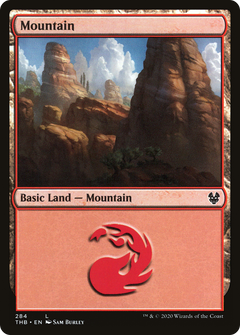Mountain (284) [Theros Beyond Death] - Deck Out Gaming