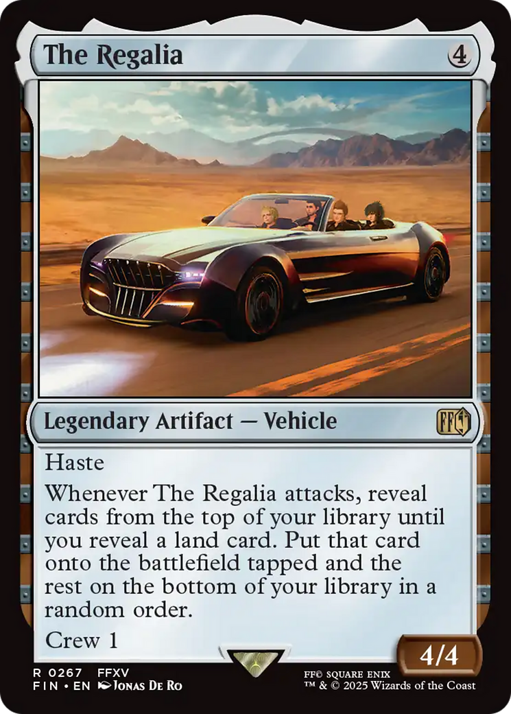 The Regalia (267) [FINAL FANTASY] foil - Deck Out Gaming