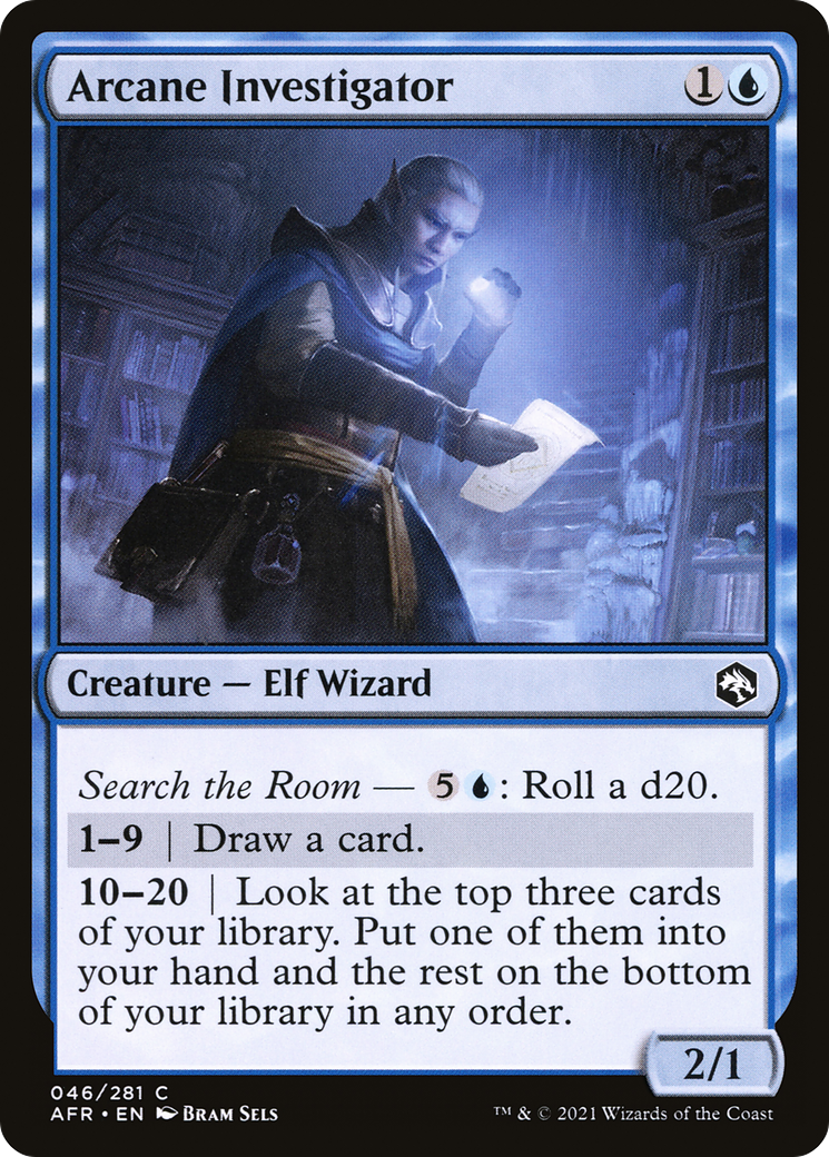 Arcane Investigator (46) [Adventures in the Forgotten Realms] - Deck Out Gaming