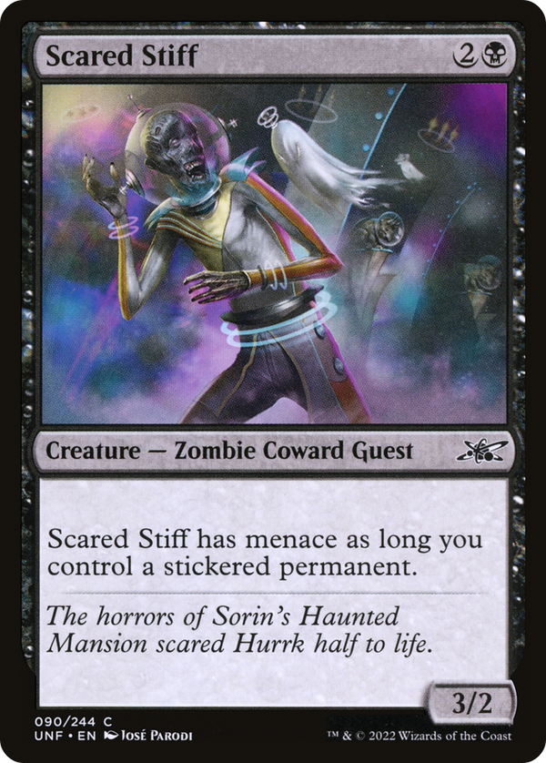 Scared Stiff (90) [Unfinity] - Deck Out Gaming