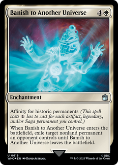 Banish to Another Universe (Surge Foil) (618) [Doctor Who] foil - Deck Out Gaming