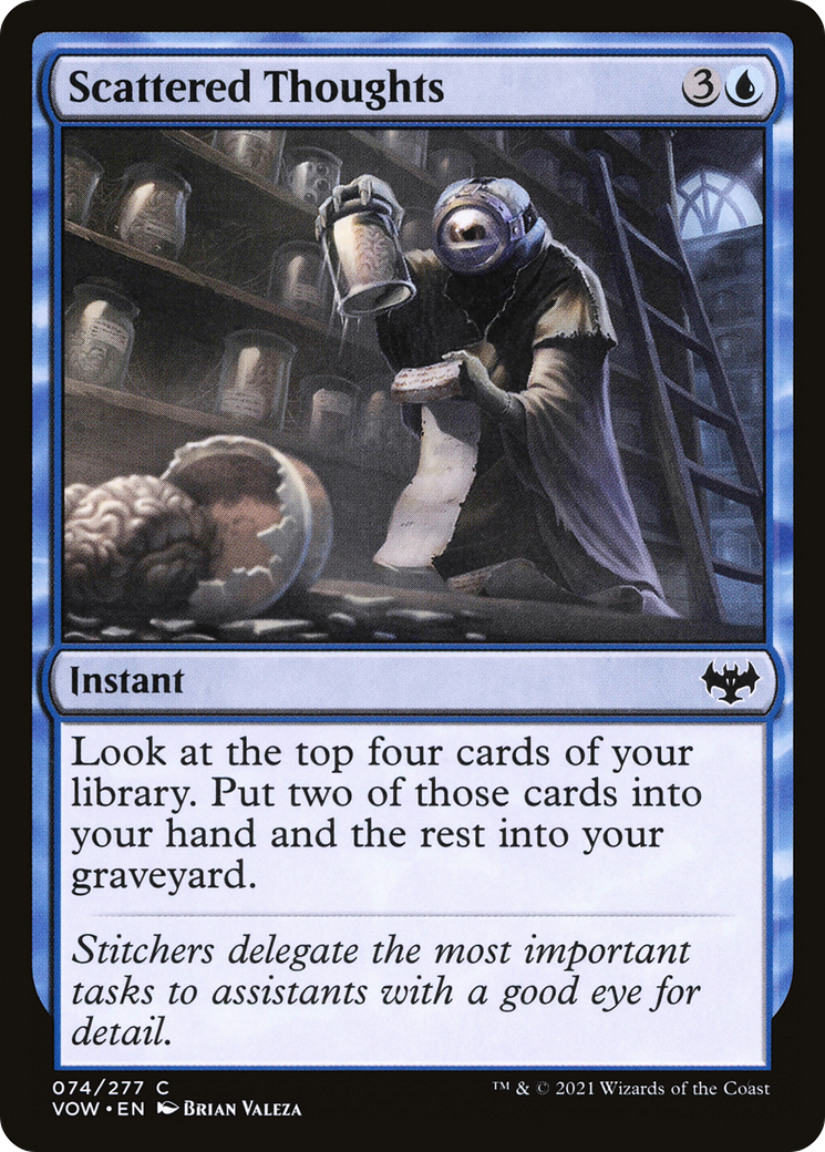 Scattered Thoughts (74) [Innistrad: Crimson Vow] - Deck Out Gaming