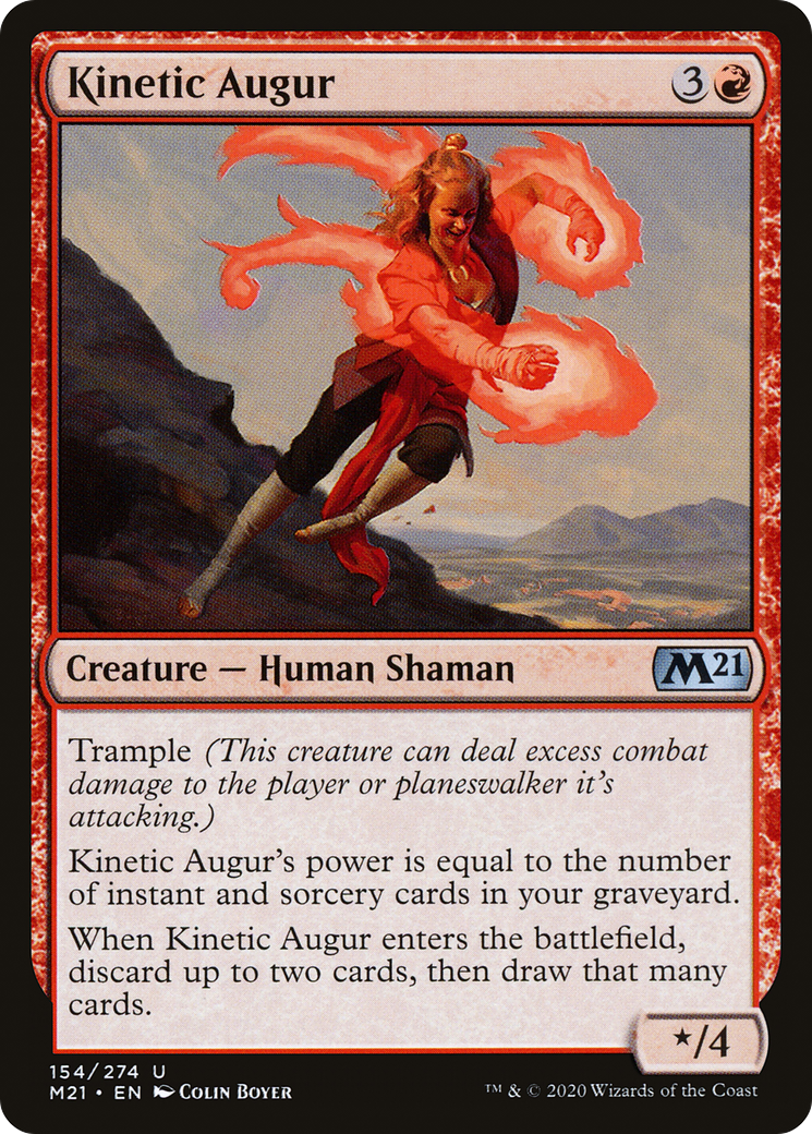 Kinetic Augur (154) [Core Set 2021] - Deck Out Gaming