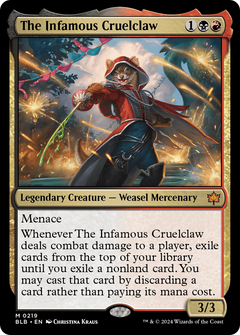 The Infamous Cruelclaw (219) [Bloomburrow] - Deck Out Gaming