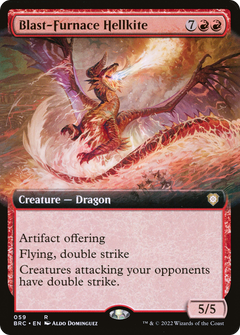 Blast-Furnace Hellkite (Extended Art) (59) [The Brothers' War Commander] - Deck Out Gaming