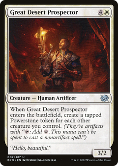 Great Desert Prospector (7) [The Brothers' War] foil - Deck Out Gaming