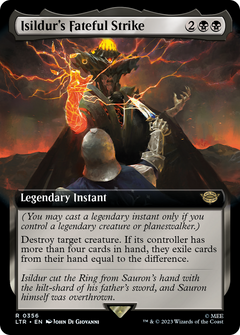 Isildur's Fateful Strike (Extended Art) (356) [The Lord of the Rings: Tales of Middle-earth] - Deck Out Gaming