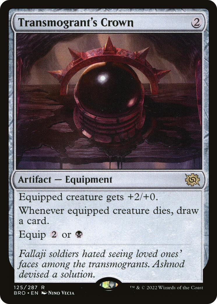 Transmogrant's Crown (125) [The Brothers' War] foil - Deck Out Gaming