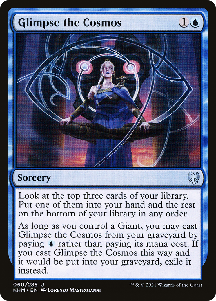 Glimpse the Cosmos (60) [Kaldheim] - Deck Out Gaming