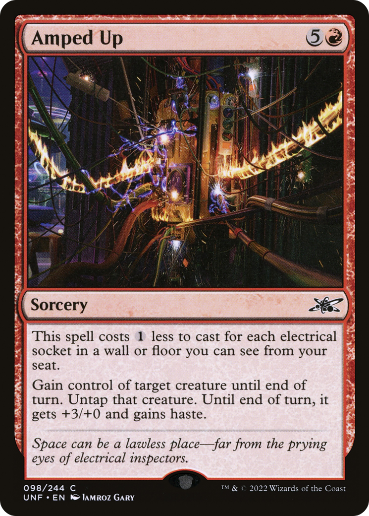 Amped Up (98) [Unfinity] - Deck Out Gaming