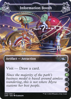 Information Booth (3-6) (218) [Unfinity] - Deck Out Gaming