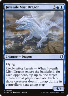Juvenile Mist Dragon (79) [Commander Legends: Battle for Baldur's Gate] foil - Deck Out Gaming