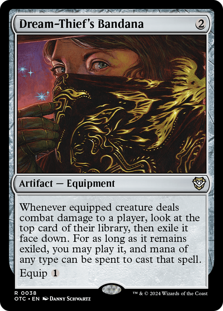 Dream-Thief's Bandana (38) [Outlaws of Thunder Junction Commander] - Deck Out Gaming