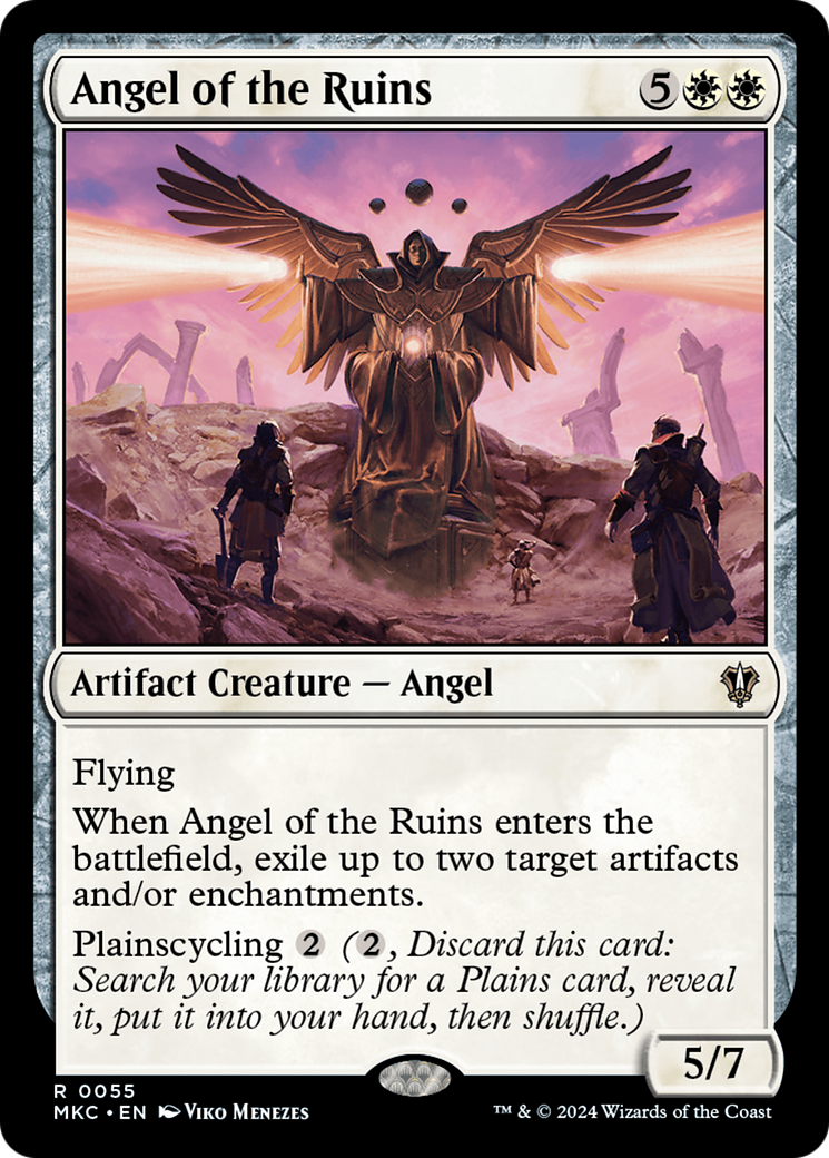 Angel of the Ruins (55) [Murders at Karlov Manor Commander] - Deck Out Gaming