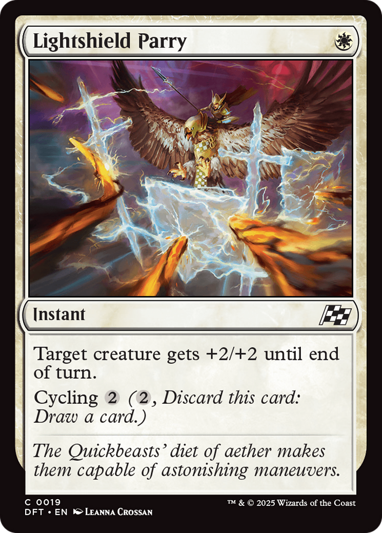 Lightshield Parry (19) [Aetherdrift] foil - Deck Out Gaming
