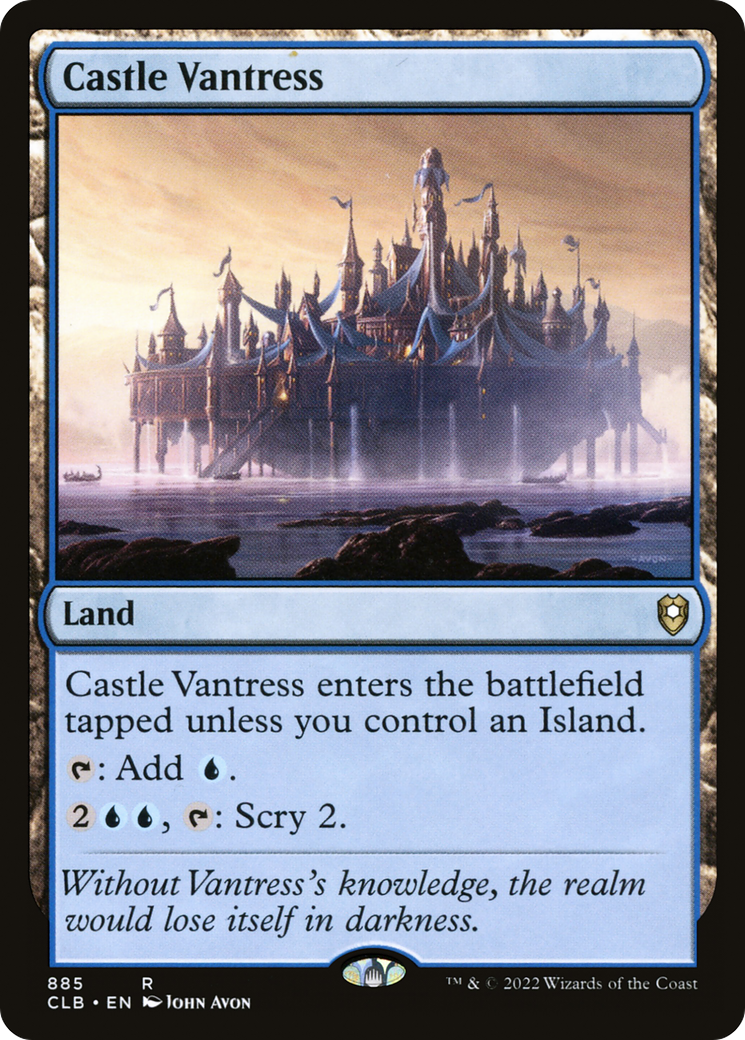 Castle Vantress (885) [Commander Legends: Battle for Baldur's Gate] - Deck Out Gaming