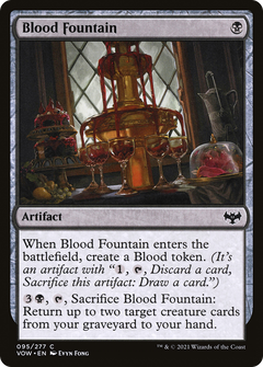 Blood Fountain (95) [Innistrad: Crimson Vow] - Deck Out Gaming