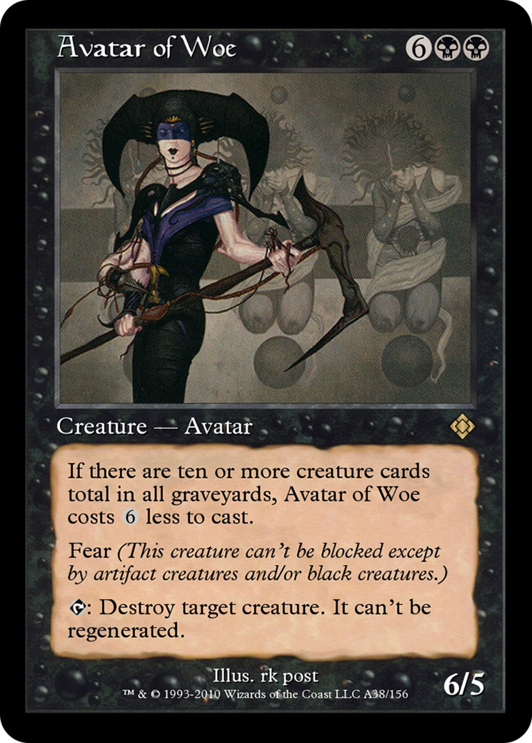 Avatar of Woe (A38) [Magic Online Theme Decks] - Deck Out Gaming