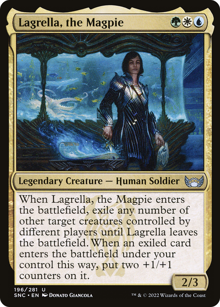 Lagrella, the Magpie (196) [Streets of New Capenna] - Deck Out Gaming