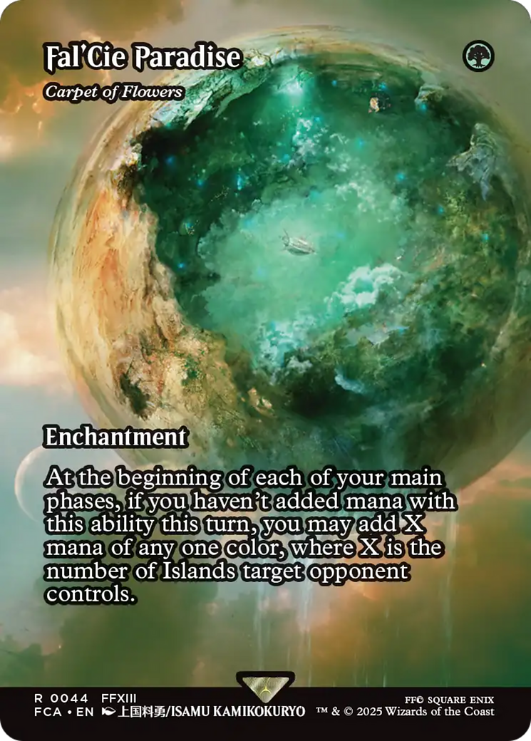Fal'Cie Paradise - Carpet of Flowers (Showcase) (44) [FINAL FANTASY: Through the Ages] - Deck Out Gaming
