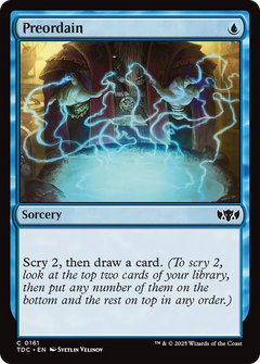 Preordain (161) [Commander: Tarkir: Dragonstorm] - Deck Out Gaming