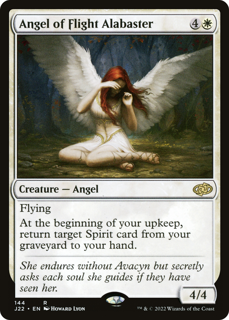 Angel of Flight Alabaster (144) [Jumpstart 2022] - Deck Out Gaming
