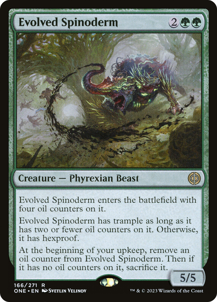 Evolved Spinoderm (166) [Phyrexia: All Will Be One] - Deck Out Gaming