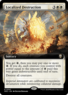 Localized Destruction (Extended Art) (41) [Modern Horizons 3 Commander] - Deck Out Gaming