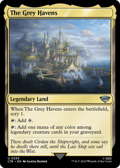The Grey Havens (255) [The Lord of the Rings: Tales of Middle-earth] foil - Deck Out Gaming