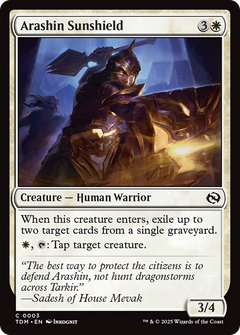 Arashin Sunshield (3) [Tarkir: Dragonstorm] foil - Deck Out Gaming