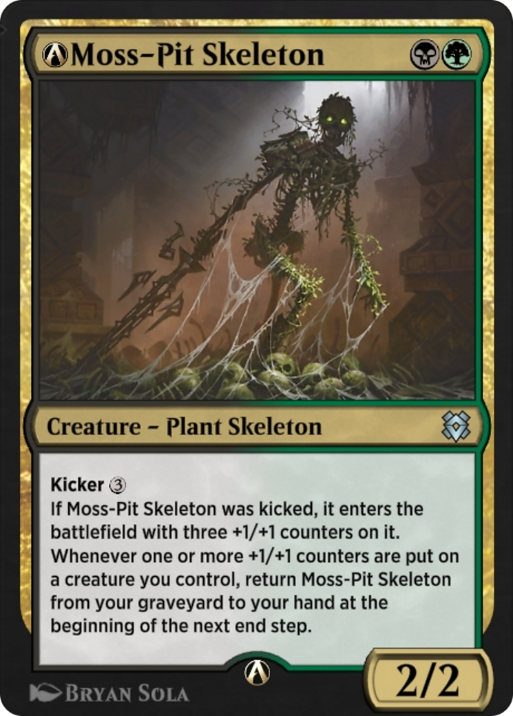 A-Moss-Pit Skeleton (A-228) [Zendikar Rising] - Deck Out Gaming
