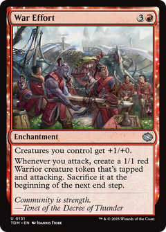 War Effort (131) [Tarkir: Dragonstorm] - Deck Out Gaming
