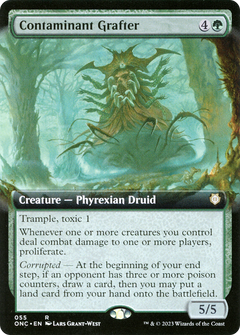 Contaminant Grafter (Extended Art) (55) [Commander: Phyrexia: All Will Be One] - Deck Out Gaming
