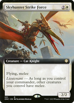 Skyhunter Strike Force (Extended Art) (31) [Commander: Phyrexia: All Will Be One] - Deck Out Gaming