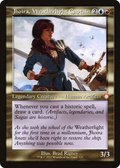 Jhoira, Weatherlight Captain (Retro Frame) (126) [Commander: The Brothers' War] - Deck Out Gaming